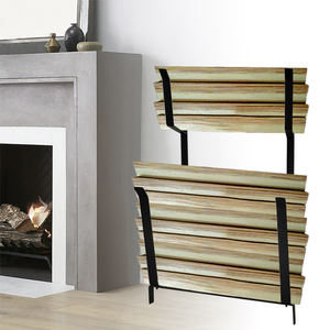 High Quality Metal Bar Log Holder <b>Indoor</b> and Outdoor <b>Firewood</b> Rack <b>Firewood</b> <b>Storage</b> Stand - Product Image 6