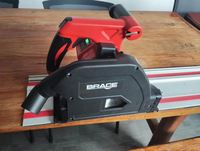 Scie à rail sans balais DC et scie circulaire électrique modèle CS206 - Outil de découpe du bois alimenté par batterie lithium-ion pour le bricolage