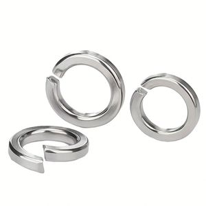 Factory <b>Spot</b> 304 Stainless Steel Black Oxide Bearing Clip Ring Star Spring Lock <b>Washer</b> - Product Image 1