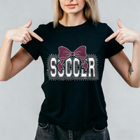 Transferts de strass personnalisés, motifs de football en strass, transferts thermiques pour t-shirts
