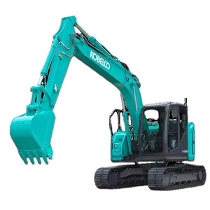 Excavatrice sur chenilles KOBELCO SK125 d'occasion en bon état avec godet d'excavatrice en stock - Product Image 1
