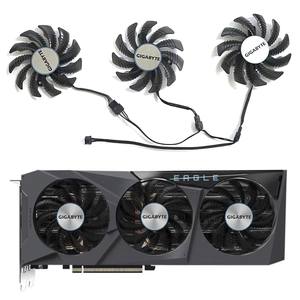 3 ventiladores a estrenar 78MM 4PIN PLD08010S12HH RTX3060 GPU ventilador para Gigabyte GeForce RTX 3060 <span class=keywords><strong>3070</strong></span> Gaming RTX 3060Ti 3070Ti <span class=keywords><strong>Ti</strong></span> <span class=keywords><strong>Eagle</strong></span> - Product Image 1
