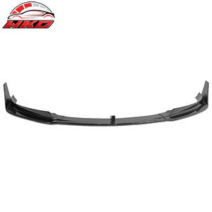 Compatible con Tesla Model 3 V Style 17-23, kit de alerón delantero negro brillante, PP, 5 piezas, accesorio exterior de alta calidad - Product Image 3