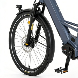 Vélo cargo électrique OEM ODM en gros, nouveau modèle à longue portée, 26 pouces, pneus larges 2.35 pouces, freins à disque hydrauliques, 48V - Product Image 4