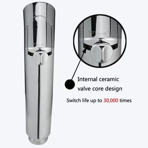 Pulvérisateur de bidet moderne en plastique ABS haute pression, <span class=keywords><strong>douchette</strong></span> <span class=keywords><strong>WC</strong></span> portative à deux modes, Shattaf pour salle de bain, économie d'eau - Product Image 2