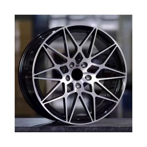 ล้อหน้ารถสีดำเงา19นิ้ว66.56 PCD 5*112 et 38 CB สำหรับ Mercedes GLA Audi Q3 Volkswagen Passat - Product Image 2