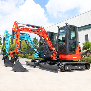 Miniexcavadora Profesional Huayee de 3.5 Toneladas con Envío Gratuito, Certificación CE EPA 5, Motor de Orugas, Excavadora de 1.2 Toneladas, Máquina Agrícola China Fácil de Usar - Product Image 1
