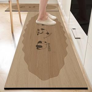 Keset dapur ringan antiselip, karpet kotor tahan air dan pembersih minyak untuk penggunaan rumah tangga - Product Image 2