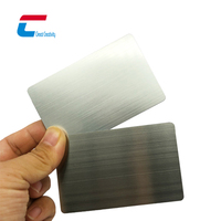 Luxuriöser, personalisierbarer, beschreibbarer Hybrid-Mini-Tag aus matt-schwarzem, kontaktlosem RFID-NFC-Chip-Metall, wasserdicht, für Unternehmen