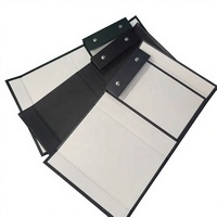 Livre d'échantillons de tissus Tailor Tile pour poignées de stores zébrés avec logo personnalisé, support d'échantillons de tissus, adapté aux livres de tissus personnalisés