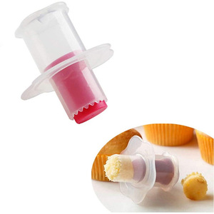 Coupe-cupcakes et outils à garnir les pâtisseries en plastique avec des emporte-pièces à piston et des diviseurs de décoration - Product Image 5