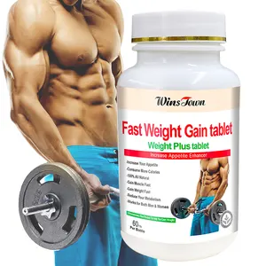 Hot Selling Fast Weight Gain Herbal Tablet Increase Appetite enhancer100% all natural Private Label Increase muscle tablet