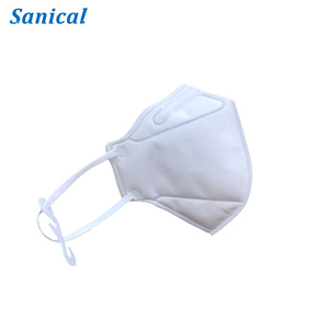 หน้ากากอนามัย Sanical KN95 แบบใช้แล้วทิ้ง ได้รับการรับรองมาตรฐาน EN149 ผ้าไม่ถัก 4 ชั้น สวมใส่สบาย ระบายอากาศได้ดี สายคล้องหูแบบยืดหยุ่น ปรับได้ - Product Image 4