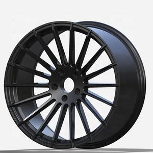 Flrocky pour <span class=keywords><strong>HAMANN</strong></span> Sport Car Spoke Aftermarket 21 22 pouces 5*108 ~ 120 Mags 5 trous 5 ergots roue en alliage d'aluminium Yulia - Product Image 2