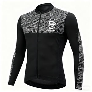 Maillots de cyclisme unisexes personnalisés OEM de qualité supérieure, à séchage rapide, légers, avec logo imprimé, sans couture, respirants, anti-UV - Product Image 2