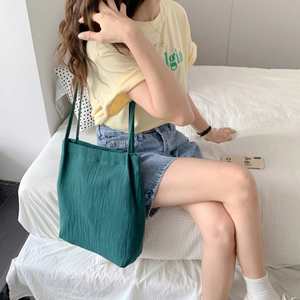 DLBZ Vente en gros de sacs fourre-tout en toile personnalisés pour femmes, simples, écologiques, unis, avec compartiments - Product Image 3