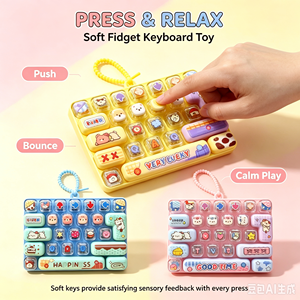 <span class=keywords><strong>ของเล่น</strong></span>ปุ่มกดรูปคีย์บอร์ด Pop It, <span class=keywords><strong>ของเล่น</strong></span>กดปุ่มการ์ตูนน่ารัก, <span class=keywords><strong>ของเล่น</strong></span>บรรเ<span class=keywords><strong>ท</strong></span>าความเครียดสำหรับเด็ก ของขวัญสำหรับงานปาร์ตี้ - Product Image 2