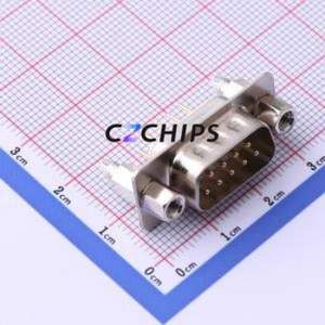 D-DMSC09PM-F001 D-Sub/VGA Connector Through hole Component (THT) Connector Standard D-Sub Male 9P Through Hole - Product Image 1