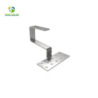 Crochet de fixation solaire KINGSOLAR pour toiture, certifié TUV SGS, CE, ISO, fournisseur OEM
