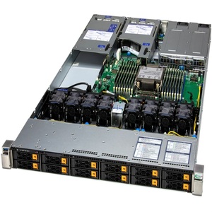 SYS-112H-TN 1U เซิร์ฟเวอร์แบบแร็ค ซ็อกเก็ตเดี่ยว DDR5 ECC NVMe รองรับการถอดเปลี่ยนฮาร์ดดิสก์แบบร้อน (Hot Swap) สำหรับองค์กร คลาวด์ วีราชวลไลเซชัน HPC แบบกำหนดเองได้ - Product Image 1