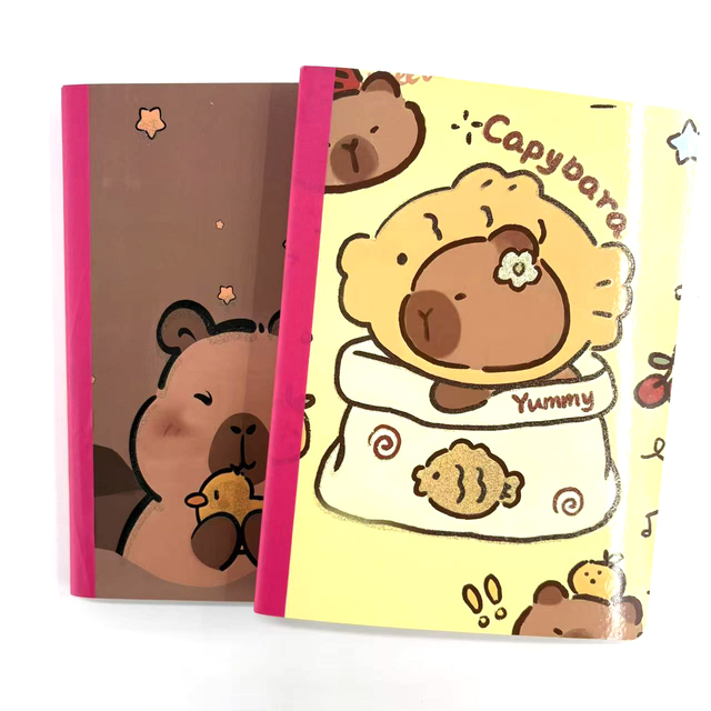 Custom B5 Sewn Cooked Eco-Friendly Paper Notebook-Wholesale Hot Foil Floral Design School Notebooks with 50 Sheets for Students