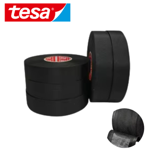 เทปผ้าสำหรับยานยนต์ <span class=keywords><strong>Tesa</strong></span> <span class=keywords><strong>51608</strong></span> ขนาด 19 มม. x 25 ม. ขายส่ง สำหรับพันสายไฟ ลดเสียงรบกวนสูง เทปกาวไฟฟ้า - Product Image 2