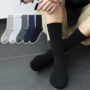 Chaussettes noires <span class=keywords><strong>mi</strong></span>-mollet <span class=keywords><strong>en</strong></span> <span class=keywords><strong>coton</strong></span>, chaussettes décontractées <span class=keywords><strong>en</strong></span> sac OPP, chaussettes de sport tricotées, vente <span class=keywords><strong>en</strong></span> gros, chaussettes longues pour hommes, automne et hiver - Product Image 1
