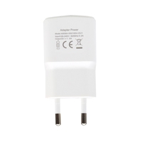 Nuevo Adaptador de Corriente USB AC/DC Portátil con Enchufe Europeo, Certificado CE LVD EMC CEC, 5V 1.5A, con Protección OTP/OVP para Cámara