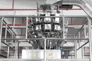 Machine d'emballage alimentaire pour biscuits en forme de doigt en éponge, sachet multi-têtes, pesage à l'échelle, céréales soufflées, croûtes de riz, en-cas en sachet - Product Image 5