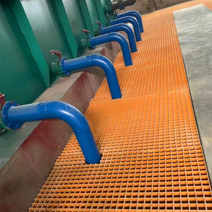 Nhà máy hoạt động bảng lối đi lưới tản nhiệt Bìa 38mm FRP sợi thủy tinh lưới tản nhiệt bìa cho hệ thống thoát nước cho rửa xe phòng - Product Image 3