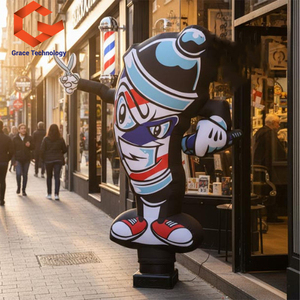 ตุ๊กตาลมเป่าลมแบบกำหนดเอง Air Wave Liamador สำหรับร้านตัดผ<span class=keywords><strong>ม</strong></span> - Product Image 1