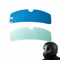 Visera Protectora para Casco de Motocicleta de Superficie Curva de Fácil Instalación Profesional, Proporciona Visión Clara en la Niebla y la Lluvia