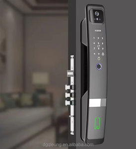 Serrure intelligente avec reconnaissance faciale 3D Smart Life, serrure <span class=keywords><strong>de</strong></span> porte intelligente avec empreintes digitales, application Tuya <span class=keywords><strong>WiFi</strong></span>, serrure intelligente avec caméra pour la maison et l'appartement - Product Image 3