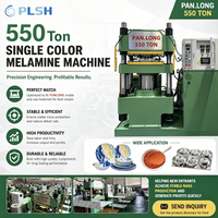 Nouvelle presse hydraulique automatique populaire 550T pour la fabrication de vaisselle en mélamine, idéale pour les fabricants de vaisselle en mélamine