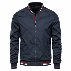 Chaqueta DE TRABAJO deportiva para hombre de talla grande al por mayor logotipo personalizado otoño informal fino poliéster ecológico y características de maternidad - Product Image 4