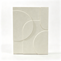 Peinture à l'huile décorative surdimensionnée personnalisée, minimaliste, Wabi Sabi, rétro, abstraite, de luxe, faite à la main, pour salon