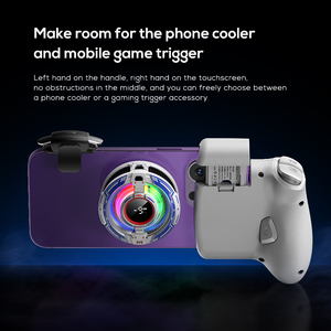 MEMO MB05 คอนโทรลเลอร์เกมมือถือแบบมือเดียวไร้สายบลูทูธเกมแพดจอยสติ๊กด้านเดียวสำหรับผู้เล่นมืออาชีพไอโฟน แอนดรอยด์ - Product Image 6