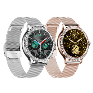 Reloj Inteligente para Mujer NX19, Pantalla Redonda Alomed, Reloj Inteligente con Diamantes, Resistente al Agua IP68, Pulsera Inteligente, Monitor de Actividad Física - Product Image 2