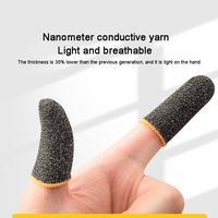 Nouveaux manchons de doigts de jeu antidérapants anti-transpiration jeu de gant de doigt sensible au toucher outil téléphone tablette accessoires de jeu