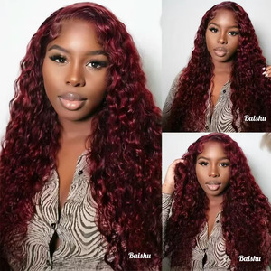 Perruque longue bouclée style africain, petite boucle, avec dentelle HD, pour femmes noires, styles brésiliens et vietnamiens, vente en gros d'usine - Product Image 2