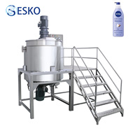 Machine à fabriquer du fromage à la crème ESKO, machine d'émulsification pour cosmétiques, homogénéisateur de lotion, machine de mélange avec chauffage à la vapeur