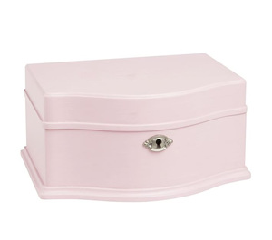 Luxury Pink With Lock For Women Girls portagioie musicale in legno dancing black ballerina music box - Product Image 2