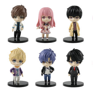 6 pièces/ensemble <span class=keywords><strong>Love</strong></span> and Producers Kilo Gavin <span class=keywords><strong>Victor</strong></span> Lucien Figurine d'anime en PVC Catcher Gachapon Boîte à œufs Jeu de prix Jouet - Product Image 1