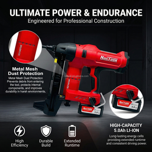 <span class=keywords><strong>Clavadora</strong></span> de Concreto Industrial Premium 100J NailTask DCCN100X2 20V con Batería de Litio-Ion sin Escobillas para Terrazas Residenciales y <span class=keywords><strong>Postes</strong></span> de Patio - Product Image 4