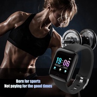 Reloj Inteligente Deportivo 116 Plus D13 en Oferta, Monitor de Ritmo Cardíaco, Pulsera Inteligente para Hombre y Mujer, Compatible con Android