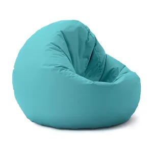 Factory Manufacturer 2-in-1 Cozy Round Beanbag Sitting Lying Living Room Sofa Double Agent Outdoor Relaxing Bean Bag Chair