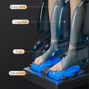 LEERCON Chaise de massage Shiatsu de luxe en gros 2025 à gravité zéro pour thérapie corporelle complète et spa des pieds 3D 4D - Product Image 4