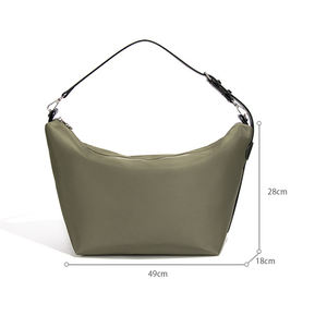 Wholesale New Fashion Lady Casual Large Capacity <b>Nylon</b> Hobo <b>Tote</b> Travel Outdoor Crossbody <b>Bag</b> Minimalist Water Resistant - Product Image 2