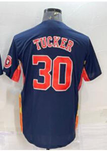2024 Новый дешевый Топ с вышитой американской бейсбольной майкой, Хьюстон 30 Kyle Tucker - Product Image 5