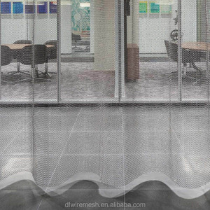 Cortina de Cadena de Anillos de Acero Inoxidable para Decoración Metálica, Cortina de Malla de Anillos para Interiores y Exteriores - Product Image 2